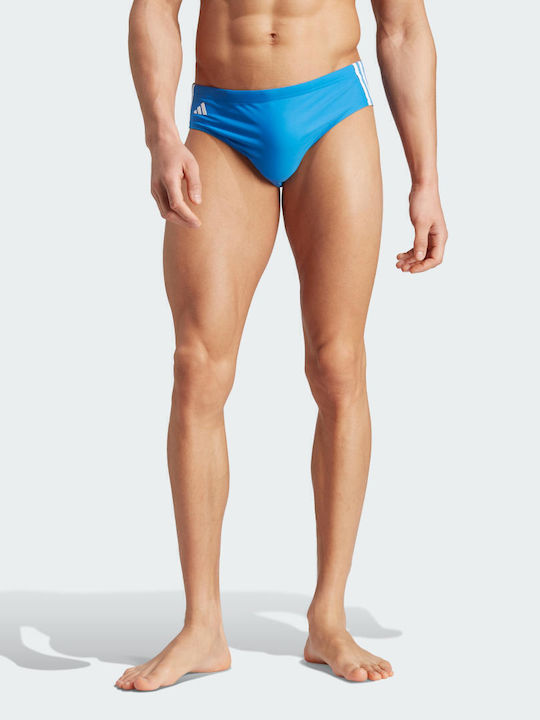 Classic 3-Stripes Herren Badebekleidung Slip Hellblau