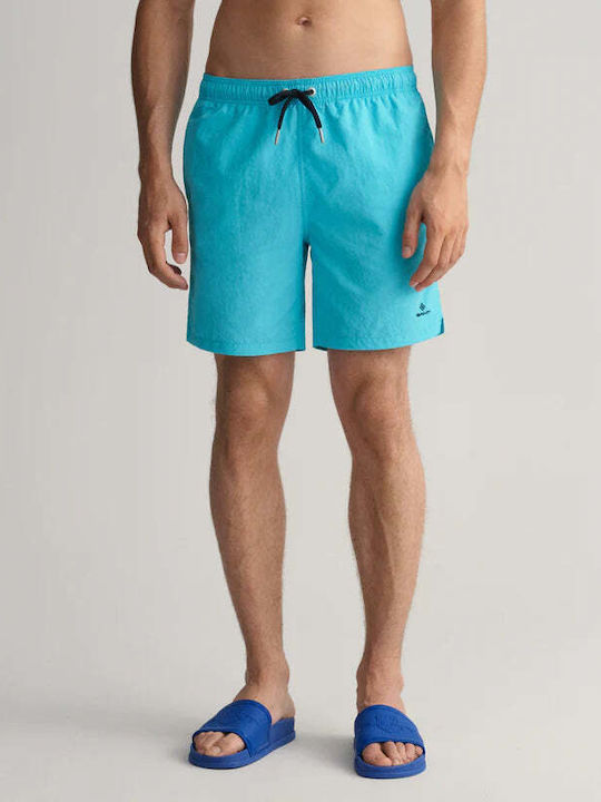 Gant Herren Badebekleidung Shorts Blau