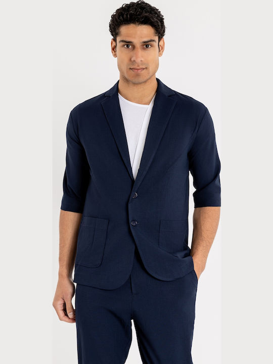Vittorio Artist Santo 300-23 Overshirt Marineblaue