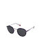 Polaroid Women's Sunglasses with Purple Metal Frame and Gray Polarized Lens PLD6171/S B3V/M9