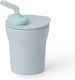 Miniware Kleinkinderbecher aus Silikon Hellblau 170ml