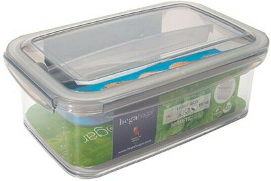 Hega Hogar Lunchbox Kunststoff Transparent 1900ml 1Stück