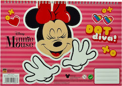 Gim Drawing Pad Minnie C4 22.9 x 32.4 cm