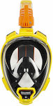 Ocean Reef Μάσκα Θαλάσσης Full Face με Αναπνευστήρα S/M σε Κίτρινο χρώμα