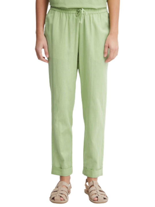 FRANSA FRMADDIE CASUAL PANTS 20612011_GREEN Women's
