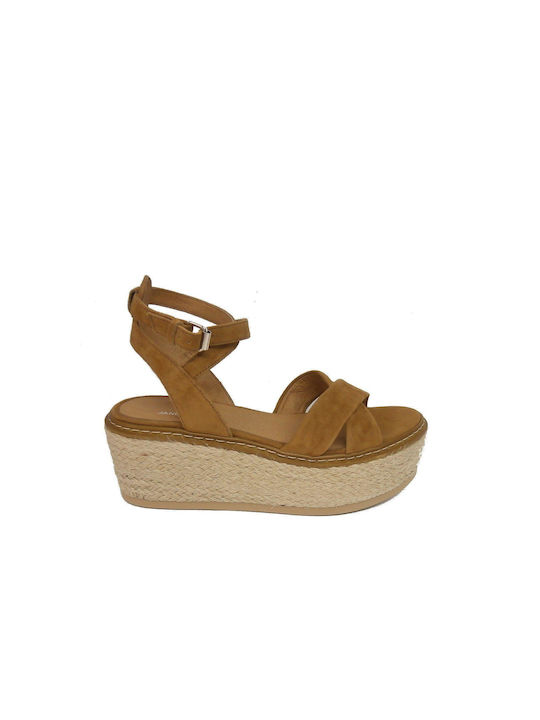 Γυναικεία Flatforms Janet Sport BEIGE 39775