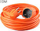 Factory Extension Cable Cord 3 x 1.5mm²/10m Red