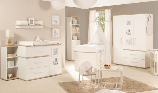 Pierrot Bookcase White 31x32x91cm Pierrot Bookcase White 31x32x91cm