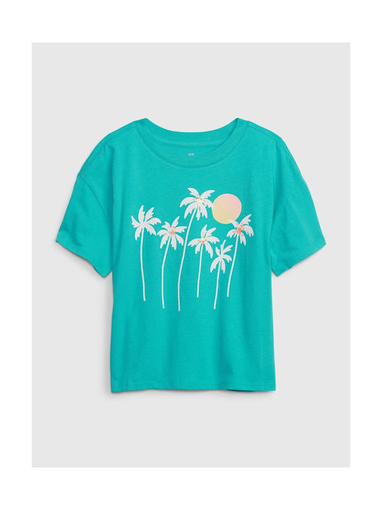 GAP Kids T-shirt Turquoise