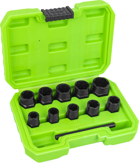 JBM Auszieher Nuss Quadratisch mit Vierkant-Antrieb 3/8" 1Stück