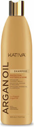 Kativa Argan Oil Σαμπουάν Λάμψης για Όλους τους Τύπους Μαλλιών 550ml