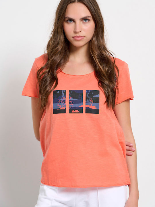 BodyTalk Women's Athletic T-shirt Papaya