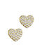 Earrings Heart SK308 9 Carat