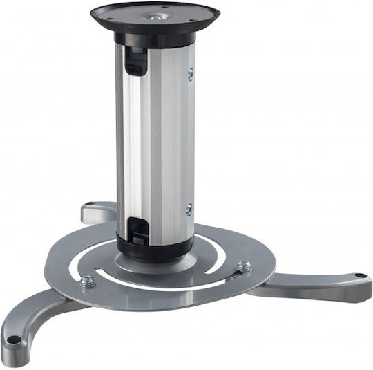 Reflecta Projektorhalterung Decke Medusa II mit maximaler Belastung von 10kg Silber