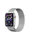 Devia Elegant Series Curea Oțel inoxidabil Steel Silver (Apple Watch 49mm/ 45mm/ 44mm/ 42mm) 325076