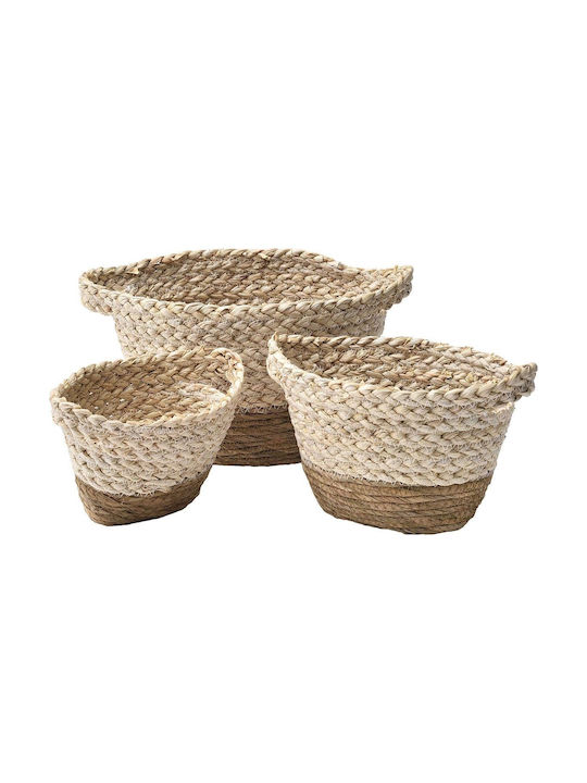 Eurocasa Beige Laundry Basket