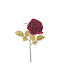 Ramură Decorativă Artificială Trandafir Red 30cm Bizzotto