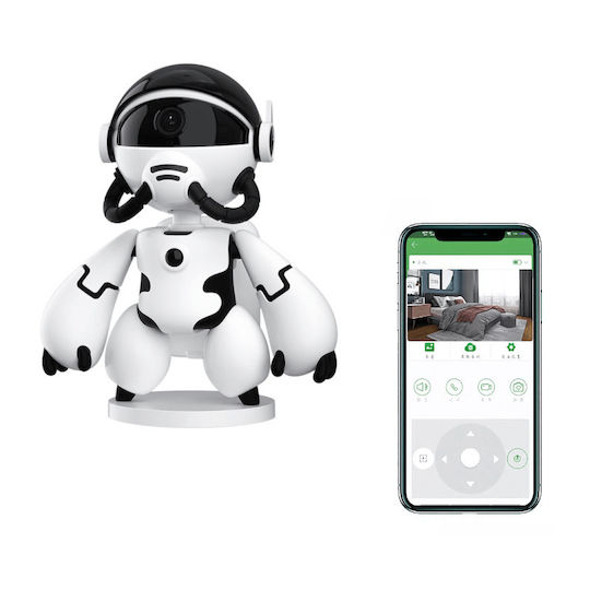 Factory Cameră Ascunsă WiFi Robot cu Slot pentru Card de Memorie