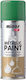 Minos Spray Spray Farbe mit Metallisch Effekt Green Ral 6034 400ml