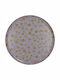ArteLibre Metal Rotund Tavă de Servire 33x33x1.8cm 05155248 1buc