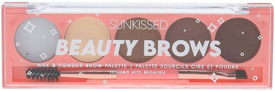Sunkissed Beauty Brows Palette Augenbrauen-Make-up Palette 4,6gr