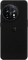 OnePlus Sandstone Bumper Silicone Back Cover Durable Black (OnePlus 11)