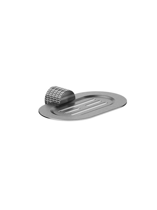 Sparke Miratto Wall-mounted Sponge Holder Metallic Metal Grey
