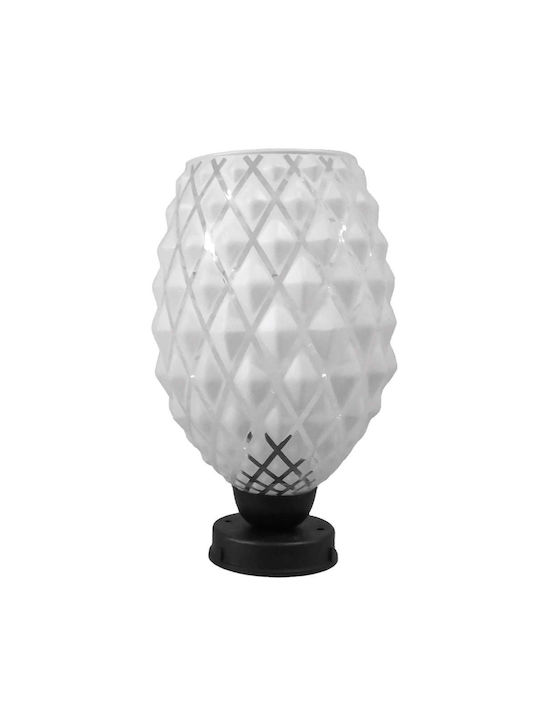 Heronia GL-5080/20PR Decorative Lamp Pineapple with Socket for Bulb E27 White