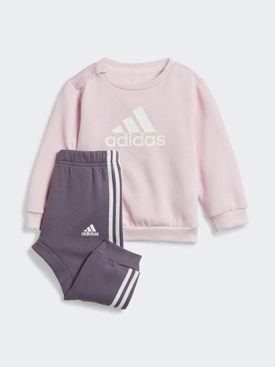 Adidas Παιδικό Σετ Φόρμας Ροζ 2τμχ