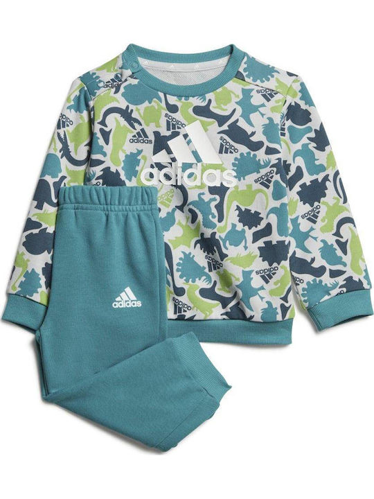 adidas Kids Sweatpants Set Green