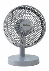 Hobby Ventilator De Birou Gri HMF-80566