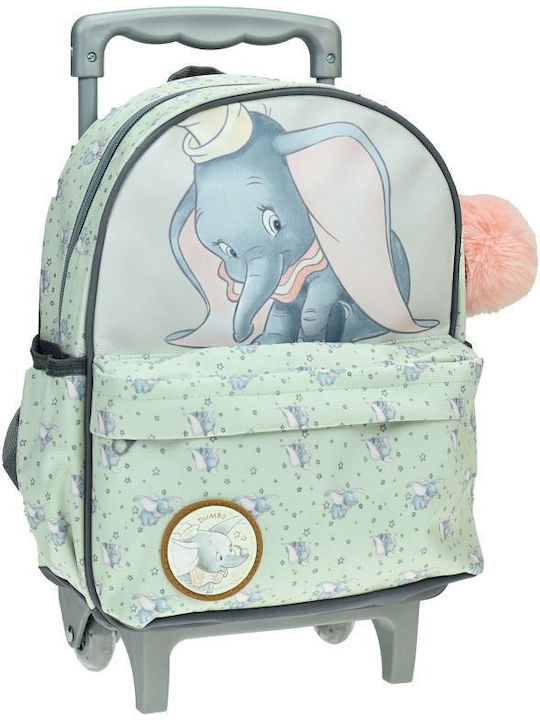 Gim Dumbo School Bag Trolley Kindergarten in Green color