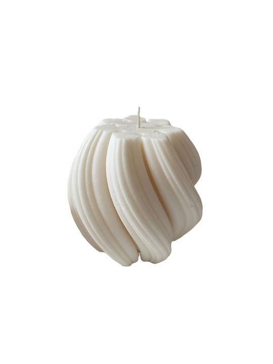 Decorative Candle White 680gr 1pcs