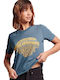 Superdry Women's T-shirt Blue