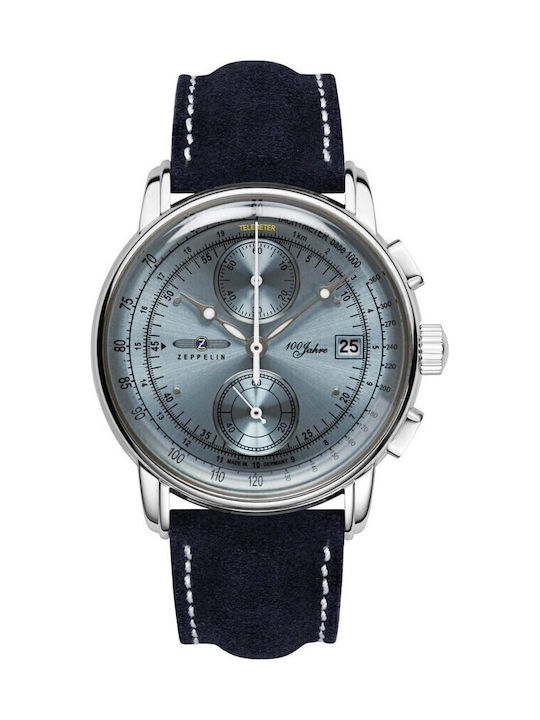 Zeppelin Men's Watch 42mm Chronograph Battery w...