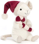 Jellycat Plush Ποντικάκι Christmas 18 cm.