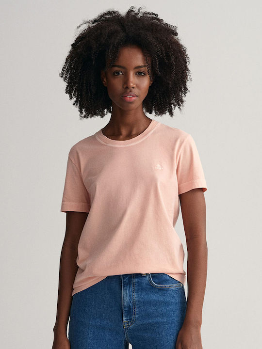 Gant Γυναικείο T-shirt Πορτοκαλί