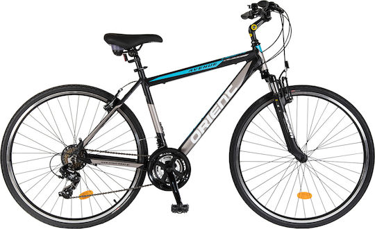 Orient Avenue 28" 2023 Black/Blue Fahrrad Trekking mit 21 Gängen