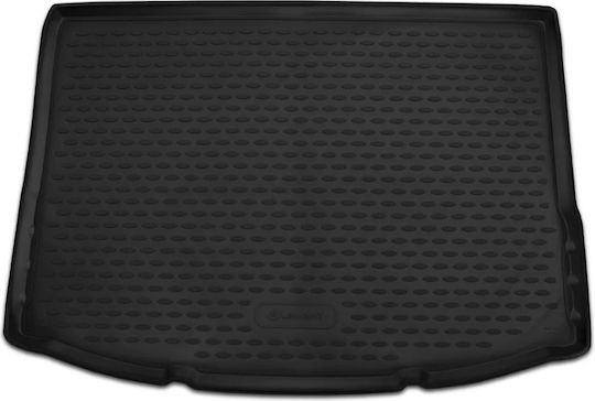 Novline Kofferraummatten Wannenartig 1Stück aus Gummi für Subaru XV 2017+ Schwarz