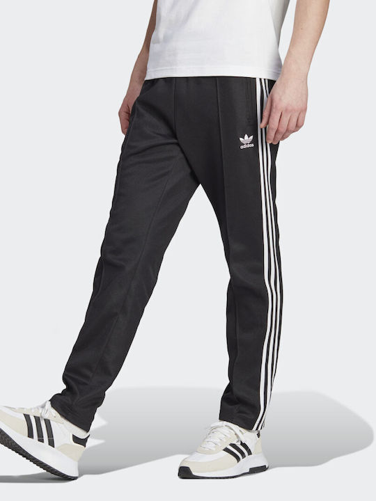 Adidas Adicolor Classics Beckenbauer Мъжки спортни панталони с ластик Черно