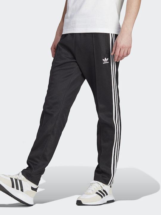 Adidas Adicolor Classics Beckenbauer Men's Sweatpants with Rubber Black