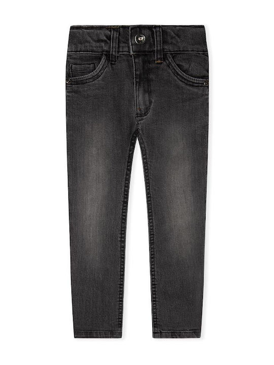 Kinder Schlaghose Jeans Schwarz