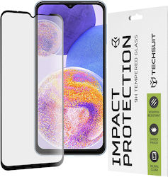 Techsuit 111D Adeziv Complet Sticlă călită pe toată fața Negru (Galaxy A13) KF239700