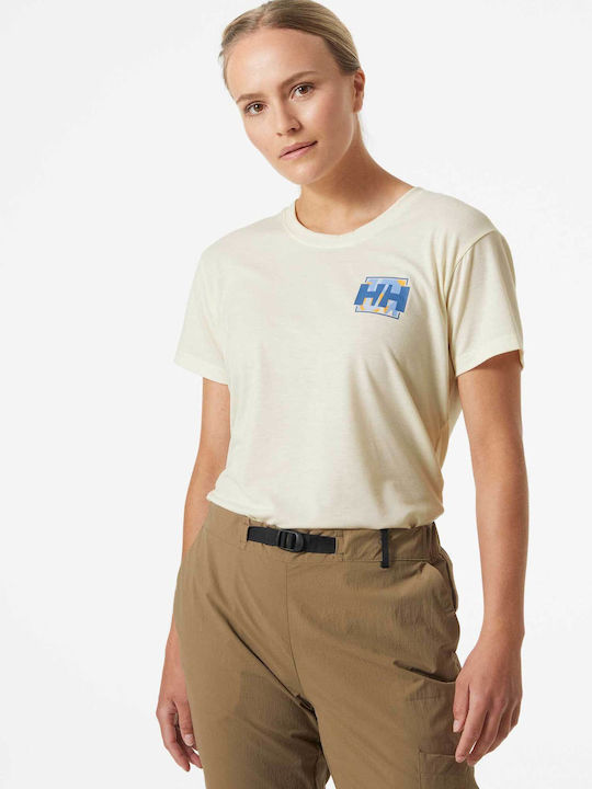 Helly Hansen Γυναικείο T-shirt Λευκό