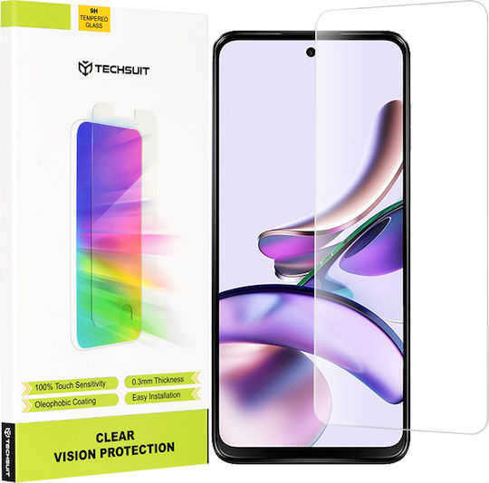 Techsuit Clear Vision Glass Tempered Glass (Motorola Moto G13, G23, G53)