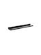 Regal Wand Schwarz 58x10x4cm