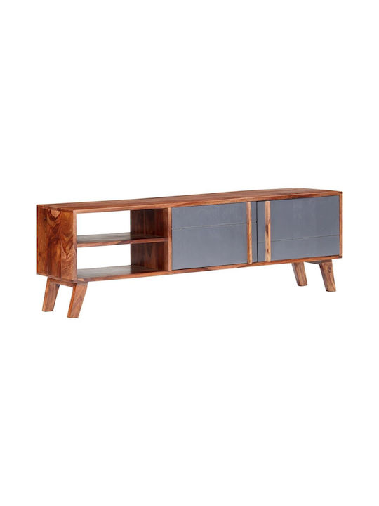 TV-Ständer aus Massivholz Braune M140xT30xH45cm