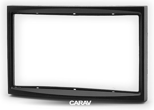 CARAV Industries Inc. DIN Fascia Panels 2 Din for Chevrolet C3 Picasso Citroen Berlingo / C2 / C3 / C3 Picasso / C4 Corvette C2 / C3 / C4 Fiat Scudo Jaguar MK II Peugeot Expert Toyota Proace Volkswagen CC 2006 2014