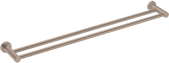 Sparke Double Wall-Mounted Bathroom Rail Bronze