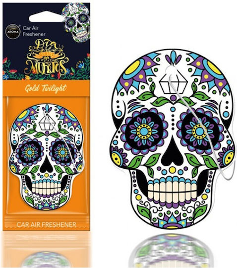 AMiO Ароматизатор Окачен за кола Muertos Gold Tattoo 1бр